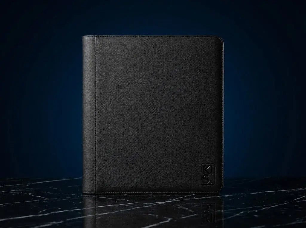 Classeur carte TCG ZIP noir 256 emplacement 