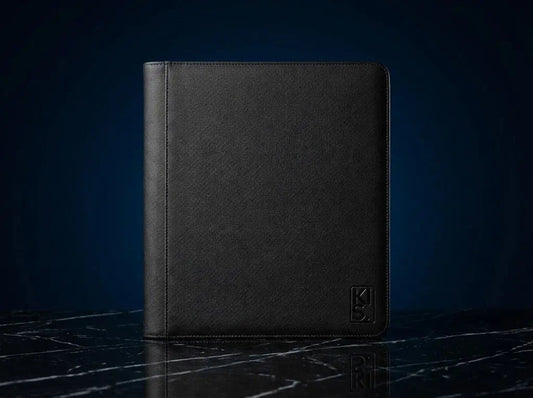 Classeur carte TCG ZIP noir 256 emplacement 